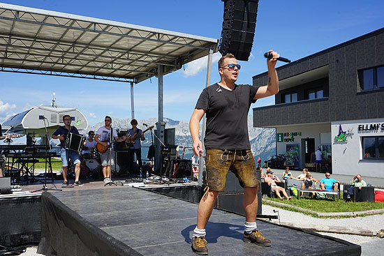 Jetlag beim ersten Bergkaiser Musi Open Air am Hartkaiser am 15.08.2017